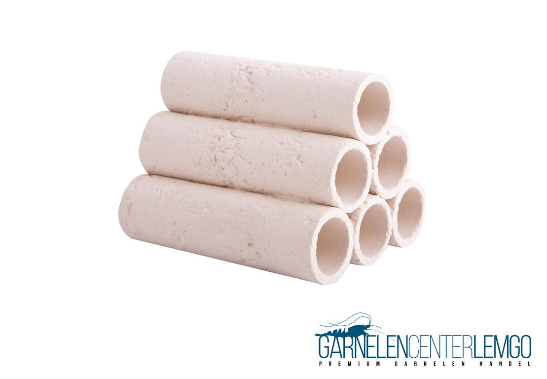 Ton Pyramide, weiß mit Muster