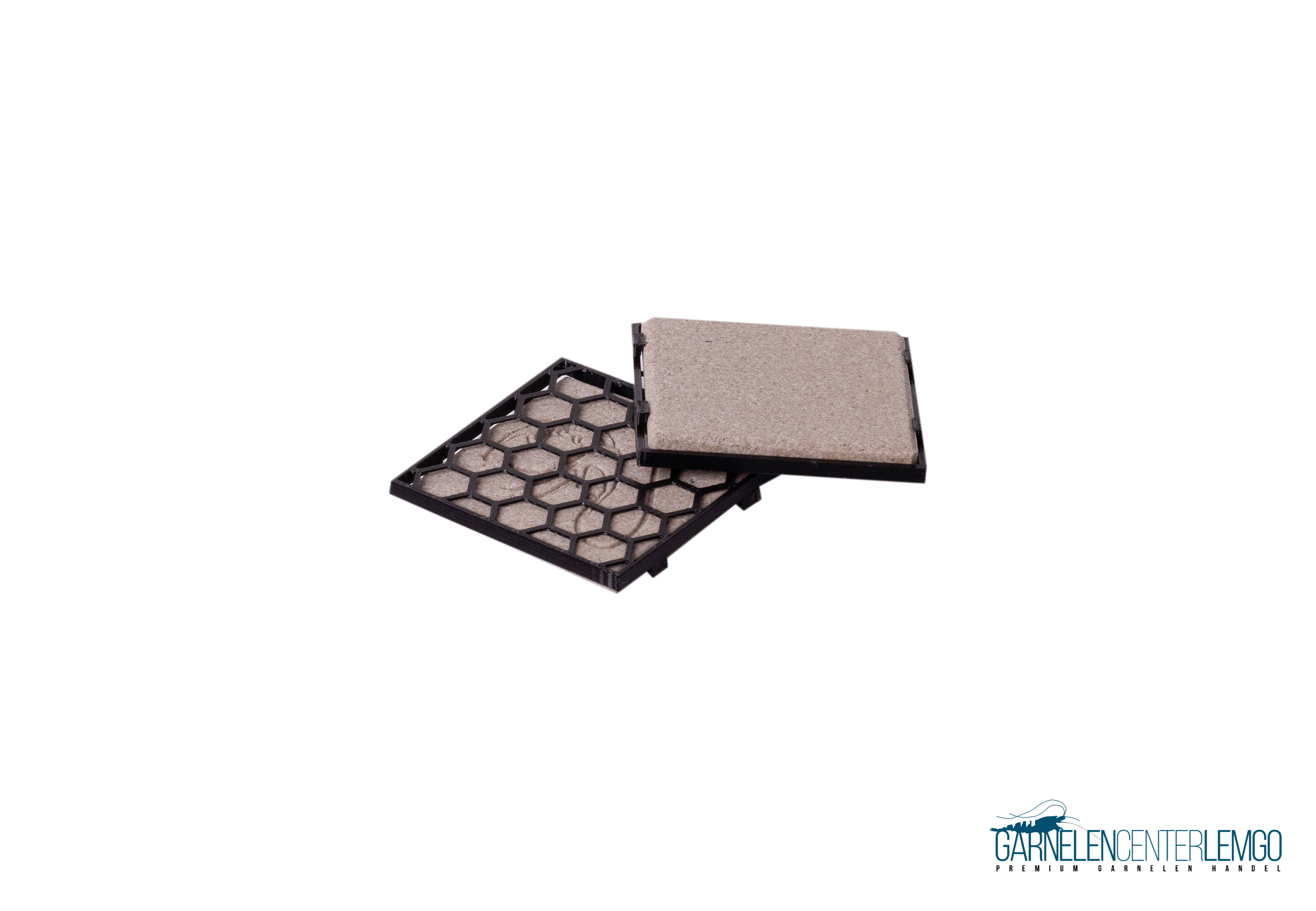 Mineral Sheet - Mineral-Moos-Plättchen mit Gitter - Größe M