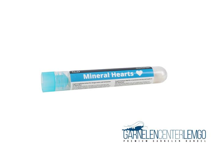 GlasGarten Mineral Hearts / Mineral-Herzchen - 8 Stück