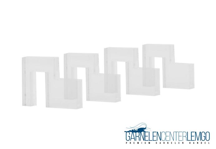 Acryl Halter für Abdeckscheiben 5 mm