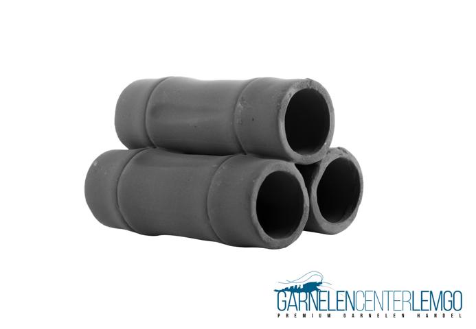 3er Garnelen Stapel / Pyramide schwarz