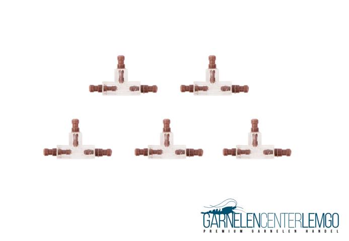 5er Pack Luftverteiler T-Stück 4/6mm