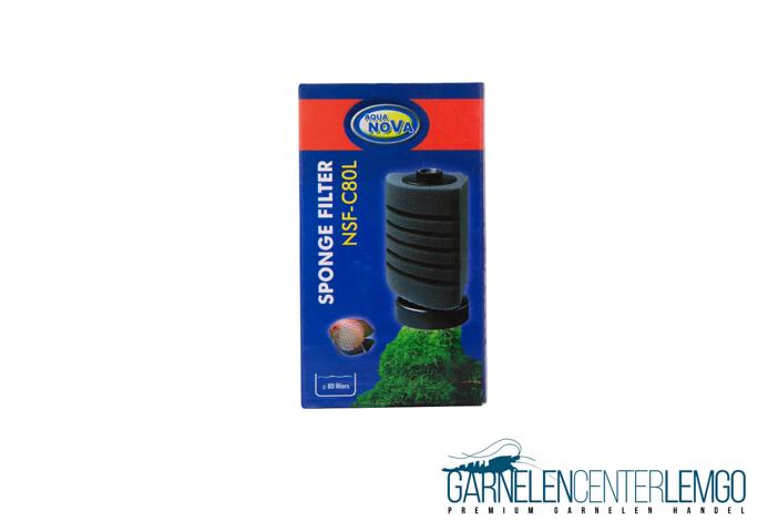Aqua Nova Stand Bio-Schwammfilter C80L – Garnelensicher