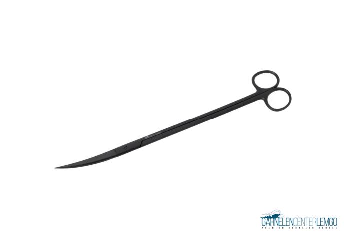 Pflanzenschere, gebogen, Black Edition - Aquascaping Tool - 30cm