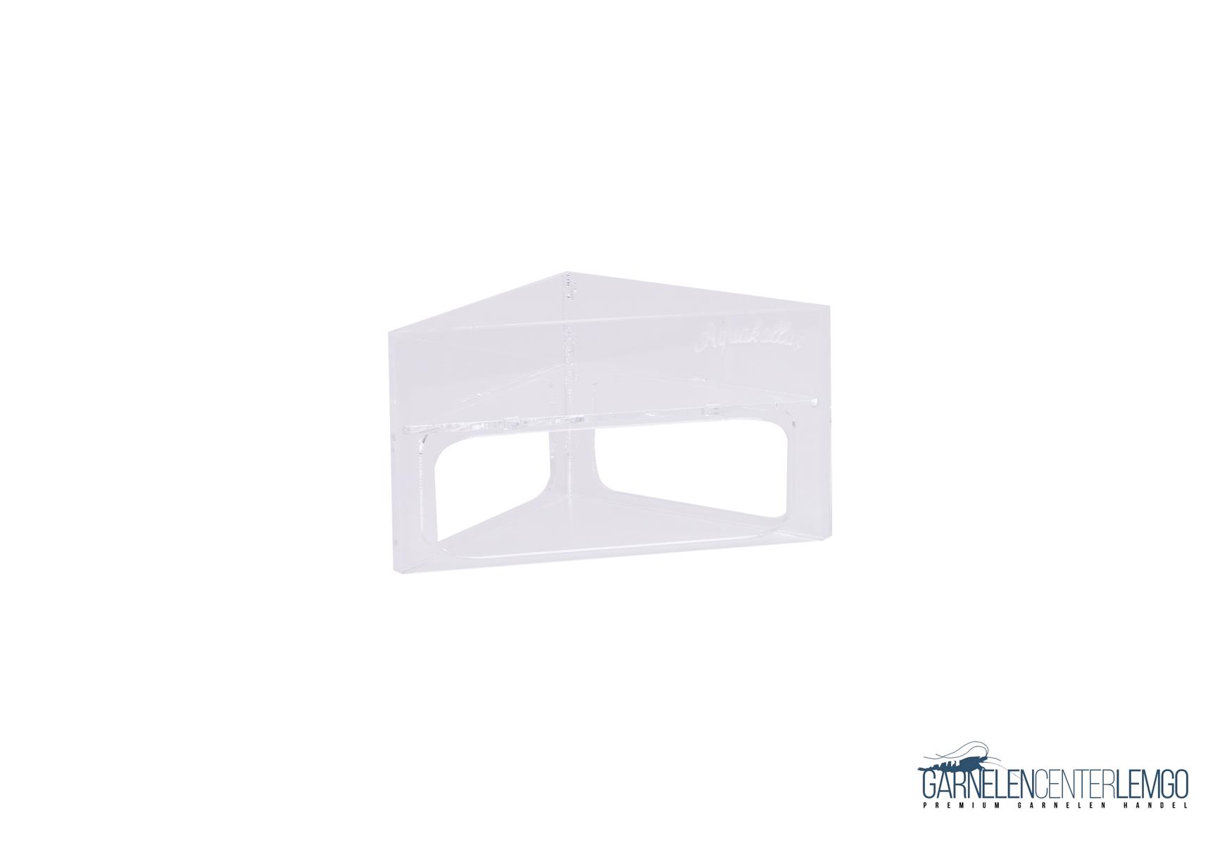 Der "Kombi-Futterplatz" dreieckig 7x7cm