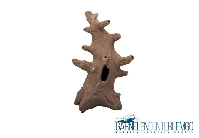 Garnelen Dekobaum braun - XL