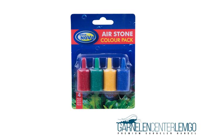 Luftstein Set 4-farbig - 15x25mm