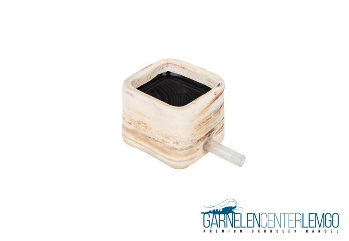 Keramik Diffusor / Luftstein hell ca. 55x55x45mm