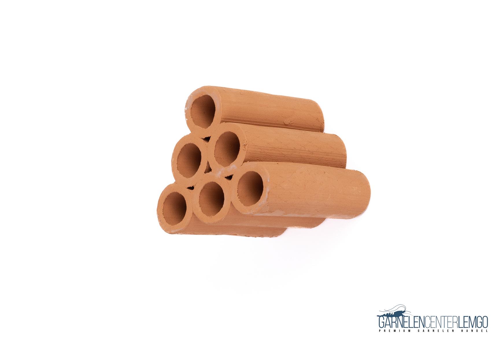 Aquarium Deko Pyramide Terracotta