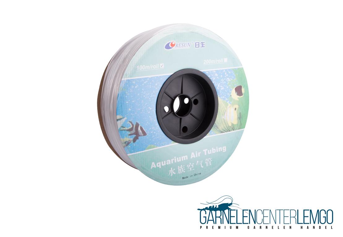 Aquarium Luftschlauch 4/6mm transparent - 100 Meter Rolle Happet
