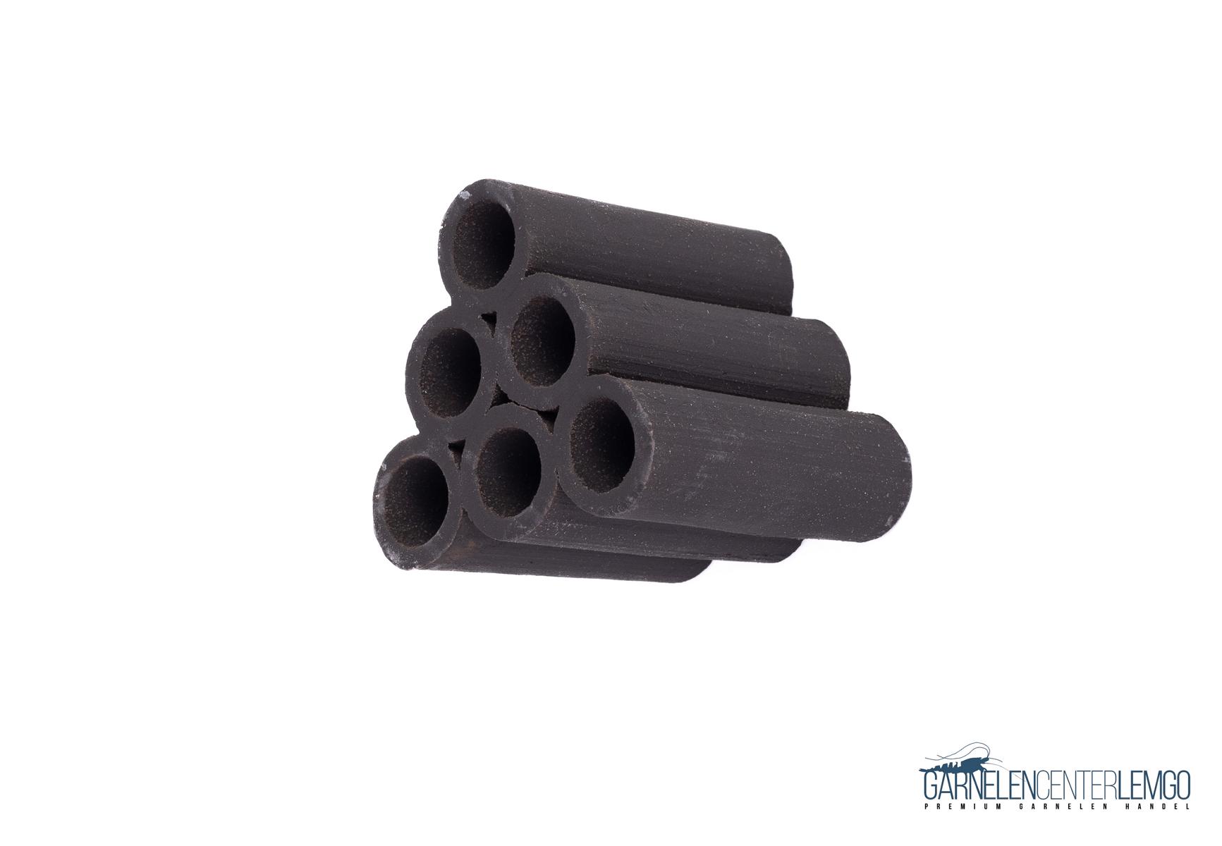 Aquarium Deko Pyramide schwarz